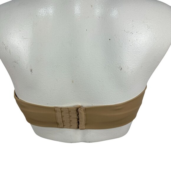 Sweet Nothings Strapless Bandeau Bra 38DD Stay There Power Band Nylon Elastane - Picture 8 of 12